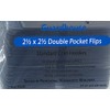 Guardhouse 2 x 2 Double-Pocket Unplasticized Coin Flips with Paper