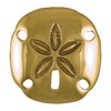 Sand Dollar Doorbell Ringer - Brass,