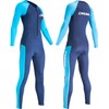 Cressi Wahoo 2 mm Lady Monopiece Wetsuits, Azure/Blue, XL