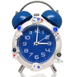 Loud Alarm Clock, Alarm Clock for Kids,Loud Bell for Heavy Sleepers,Ok to Wake Clock for Kids, Perfect for Bedroom Decoration, It Can Also Be Used as a Great Gift for Family and Friends