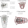 Happy Tree (10 Pack) Red Fire Sprinkler Head Guard Cover