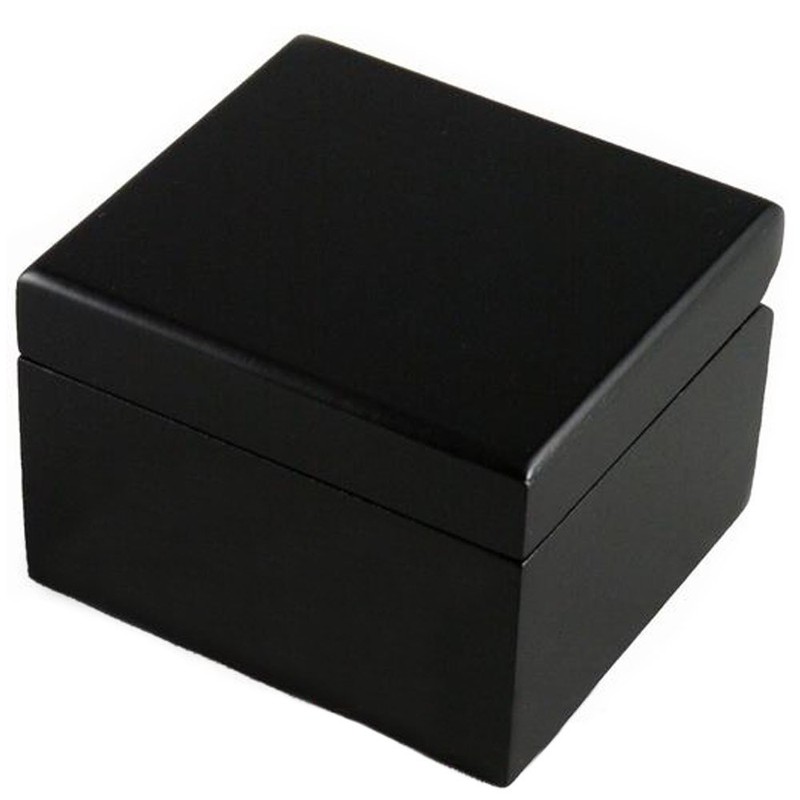 Wind-Up Wooden Music Box with Gold-Plating Movement in,Lilium from Elfen