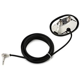 Fender 2-Button Vintage-Style Footswitch: Vibrato/Reverb On/Off with 1/4" Jack