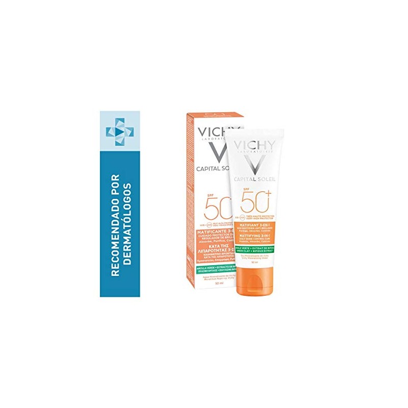 Capital Soleil - 3in1 Matting Treatment SPF50+ 50 ml