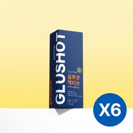 Vitamin B Amino Acid Office Worker Test Taker Vitality Glue Shot Active 10 Packets, 6 Pieces, 200g / 비타민B 아미노산 직장인 수험생 활력 글루샷액티브 10포, 6개, 200g