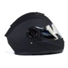 Milwaukee Helmets Breeze Flat Black Advanced Motorcycle Modular Helmet w/Drop