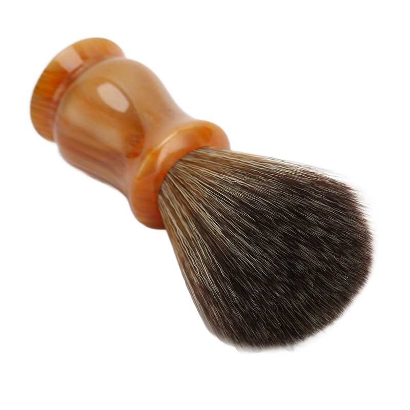 Portable Beard Brush Men Shaving Foam Brush Quick Drying Imitation