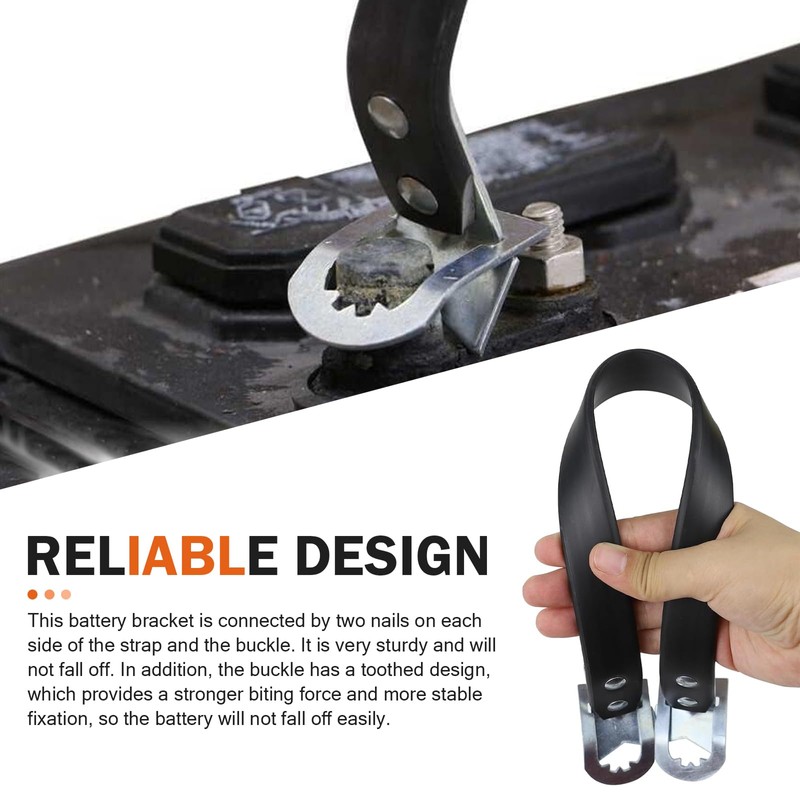 Ferianl Car Battery Carrier Strap, Metal Battery Lifting Strap, Heavy