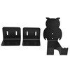 Wall Bike Rack Simple Installation Carbon Steel Owl Shape Bicycle