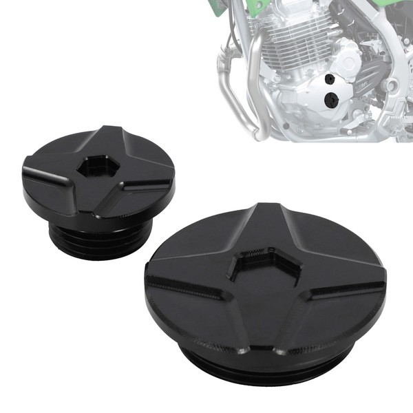 BAOUFF Motorcycle Engine Timing Plug Bolts Cap Cover for KLX