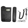 Desk Phone Caller ID Wall Mount Minimalist Corded House Phone
