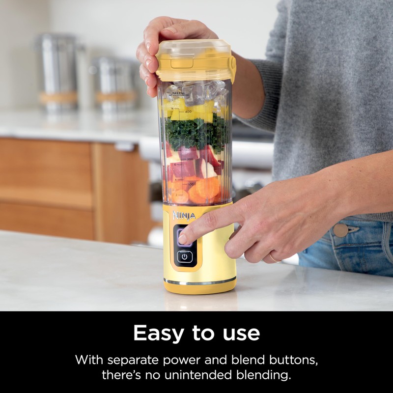 Ninja Blast Portable Blender, Cordless, 18oz. Vessel, Personal Blender For-Shakes