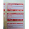 PAT Testing Stickers. 600 Pass / 60 Fail. Portable Appliance