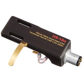 Yamamoto Sound Craft African Ebony Head Shell 6 N Lead Wire with HS – 1ashs – as