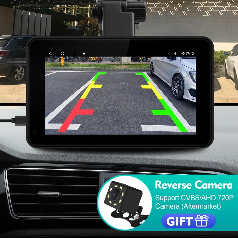 7" HD Portable Wireless Carplay for Car Stereo Touch Screen