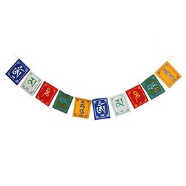 Dharma Store - Tibetan Buddhist Prayer Flags Om Mani Padme Hum Mantra