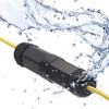 VCE 2-Pack IP67 impermeable RJ45 CAT6 / CAT5E / CAT5