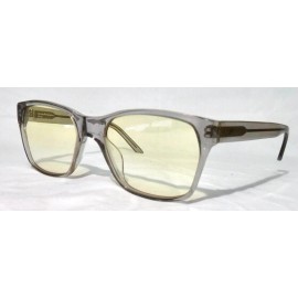 Moodvision NEW Moodvision MV06 Glasses Gray frame, Yellow Lenses Optimism, Creativity Confi