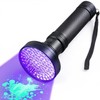BUDUY UV Flashlight Black Light, 100 LED Black Flash Light