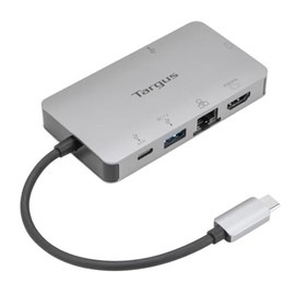 Targus USB-C DP Alternative Mode Single Video 4K HDMI/VGA Docking Station 100W PD with Pass-Thru DOCK419AP-55