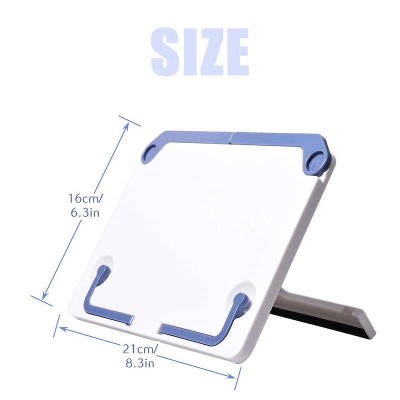 Lemical Desktop Sturdy Bookstand for Cookbook Adjustable Book Holder Reading