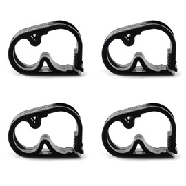 4PCS Adjustable Water Flow Control Tube Clips - For 1/4 inch to 1/2 inch Tubes, Shut Off Hose Clamps for Precise Flow Control in Your Water System