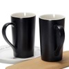 Smilatte 20 oz Large Coffee Mugs, M007 Plain Tall Ceramic
