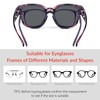 Myiaur Polarised Fit Over Glasses Sunglasses For Women Men, Trendy