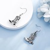 DAYLINLOVE Cowgirl Earrings S925 Sterling Silver Western Earrings for Women