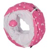 Kerbl Cat Tunnel Puntino Pink/White