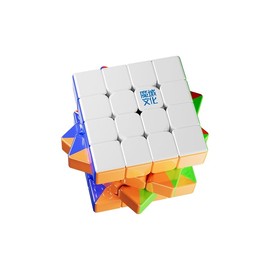 Bukefuno MoYu AoSu V7 Single-Track Magnetic 4x4 Magic Cube Moyu AoSu WRM V7 96 Magnets,Puzzle 4x4x4 Single-Track Magnetic Magic Stickerless Speed Cube
