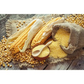 Organic Popcorn Kernels unpopped Non-GMO, Vegan Bulk Raw (18 lb)