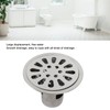 Floor Drain 3.5 Inch Stainless Steel Odor Resistant Deep Water