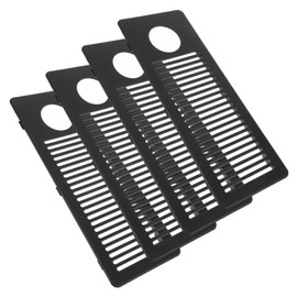 Gadpiparty 4pcs Furniture Air Vent Grille Durable Mesh Vent for Shoe Cabinets Wardrobes and Storage Cabinets Odor and Reusable Ventilation