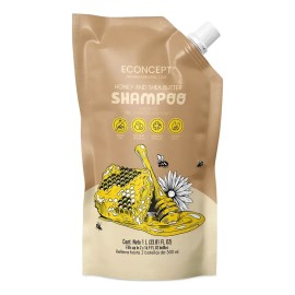Shampoo Econcept Miel Y Manteca De Karité Refill 1l