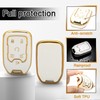 TOMALL for GMC Key Fob Cover with Keychain, 6 Buttons