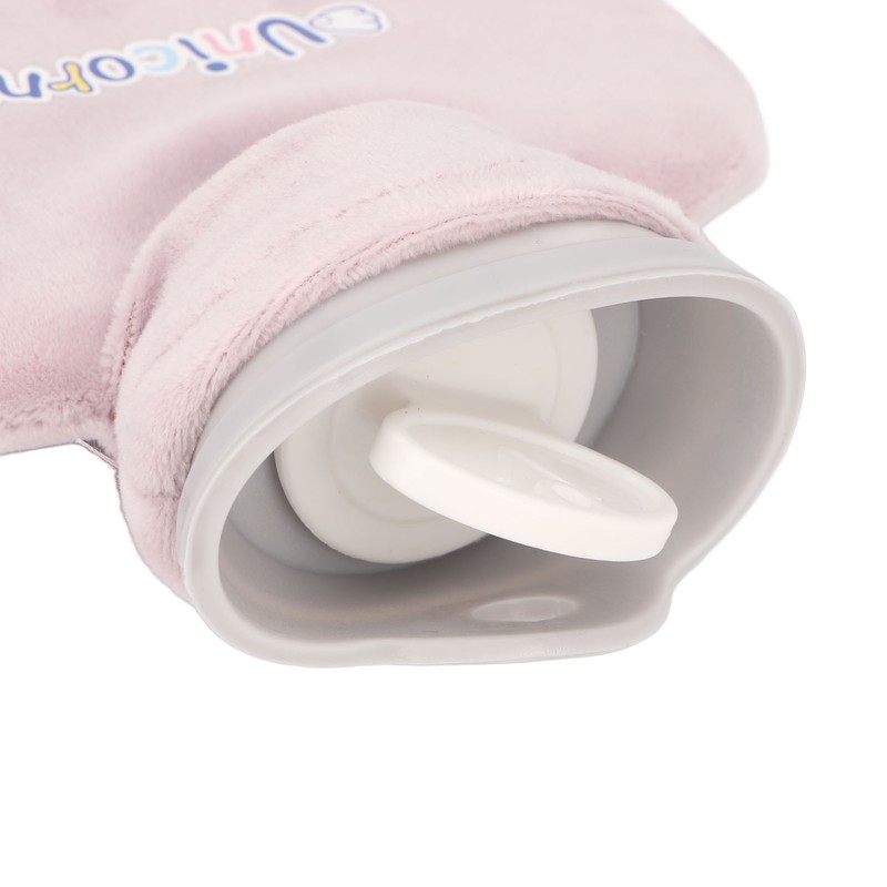 Hot Water Bottle with Soft Cover Student Home Portable Cute