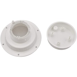 RVMATE RV Vent Cap with Screen, RV Sewer Vent Cap for Roof, White RV Plumbing Cap Replacement for Camper Trailer Motorhome, Fits 1 to 2 3/8" Pipe