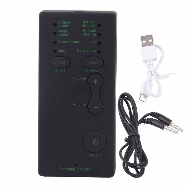 Mini Voice Changer Portable Sound Changer Plug and Play Voice