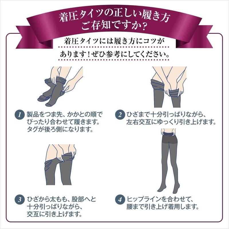 Medicit Slender Magic Sheer Tights M-L Compression Stockings