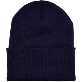 Flexfit Unisex Yp Classics Thinsulate Cuffed Beanie Hat, navy