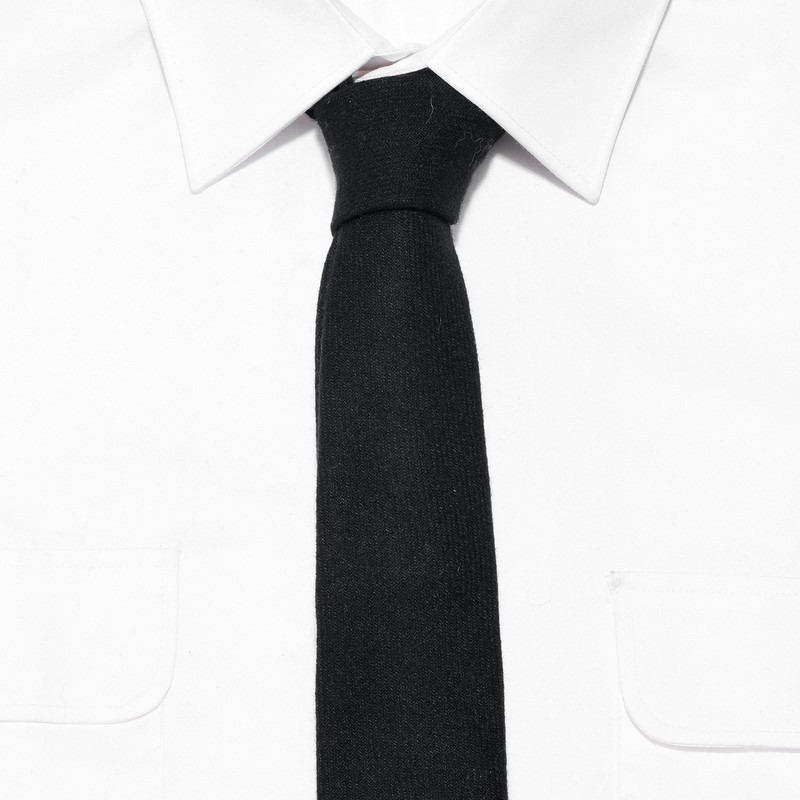 DonDon Men's Tie 6 cm Cotton Plain Checked and Polka