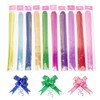 DARENYI 100 Pcs Pull Bows,10 Colors Present Basket Pull Bows