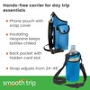 Smooth Trip AquaPockets Neoprene Water Bottle Holder with Strap -