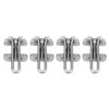 4 Pcs Swing Bar Lock Zinc Alloy Extra Thick Arm