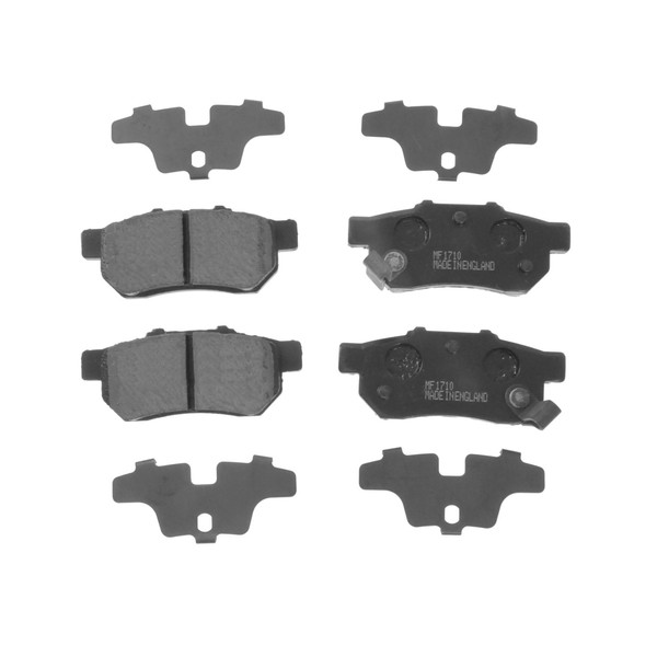 Blue Print ADH24286 Brake Pad Set, pack of four, blueprint