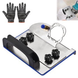 Angle Grinder Stand for Tile 45° Chamfer Cutting, 45 Degree Cutting Tool, Tile Chamfer Tool Compatible with 100 Type Angle Grinders, for Tiles, Stone and Wood