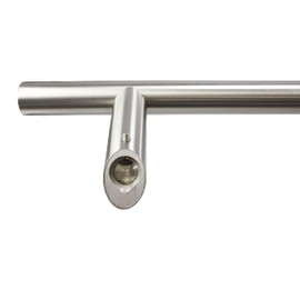 heicko Vanessa Front Door Handle Stainless Steel with 45° Slanted Supports L = 320 mm A = 200 mm (Pack of 1)