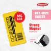 Magnetic Dry Erase Whiteboard/Chalk Board Duster/Eraser - Pack of 6