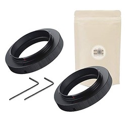 X2 T2 EOS ∞ Adapter Ring Lens T2 to Canon EOS Case EF EFS 100% Infinite Metal Adapter Preserved Compatible All Futures Canon EOS EF
